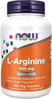 NOW Foods L-Arginine 500MG (250 caps)