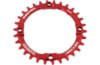 Blackspire - Kettingblad Snaggletooth 104/30 Rood