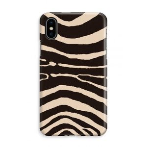 Arizona Zebra: iPhone Xs Volledig Geprint Hoesje