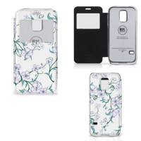 Samsung Galaxy S5 Mini Uniek Hoesje Blossom White