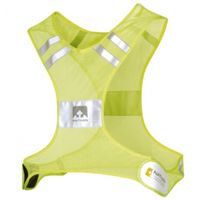 Nathan Streak Hi-Viz hardloop veiligheidsvest geel S-M