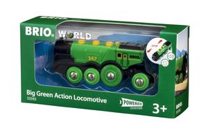 Brio 33593000 Groene locomotief Gustav (batterij)