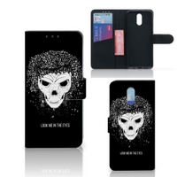 Telefoonhoesje met Naam Nokia 2.3 Skull Hair - thumbnail