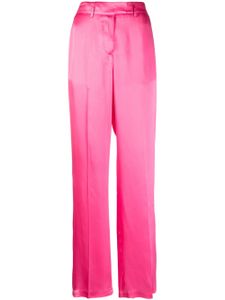 Semicouture pantalon droit à fini satiné - Rose