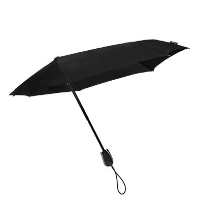 Impliva STORMini Aërodynamische Opvouwbare Stormparaplu zwart2 (Storm) Paraplu Impliva STORMini Aërodynamische Opvouwbare Stormparaplu zwart2 (Storm) Paraplu