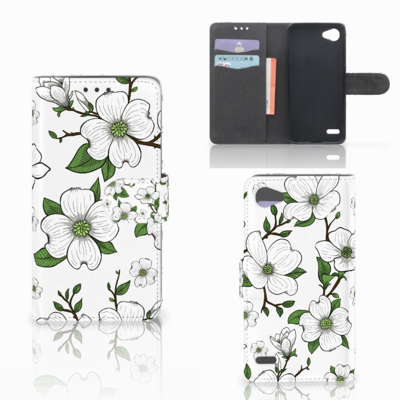 LG Q6 | LG Q6 Plus Hoesje Dogwood Flowers