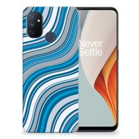 OnePlus Nord N100 TPU bumper Waves Blue - thumbnail