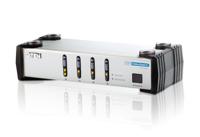 ATEN 4 poorts DVI + Audio Switch met afstandsbiening