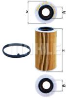 Oliefilter MAHLE, Diameter (mm)63,5mm, u.a. für Volvo, BMW