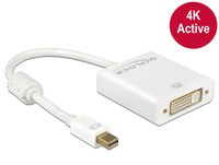 DeLOCK 62604 mini Displayport 1.2 DVI-I 24+5 Wit kabeladapter/verloopstukje - thumbnail