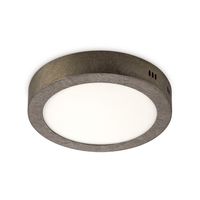 Home sweet home ska LED plafondlamp 22,5 rond burned metal - thumbnail