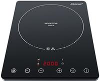 Steba IK 65 Slim Ultra-platte inductiekookplaat Electrisch/2000 W/mobiel inzetbaar/zwart