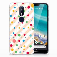 Nokia 7.1 TPU bumper Dots - thumbnail