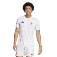 adidas Real Madrid Pre-Match Trainingsshirt 2024-2025 Wit Grijs