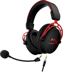 HP HyperX Cloud Alpha Headset Bedraad Hoofdband Gamen Zwart, Rood