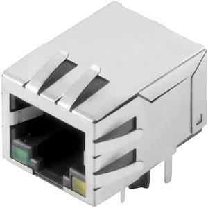 Weidmüller RJ45G1 R1D 3.3EG/Y TY 2544510000 Bus, inbouw horizontaal Aantal polen 10 Zilver, Zwart 120 stuk(s)