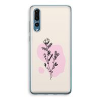 Roses are red: Huawei P20 Pro Transparant Hoesje