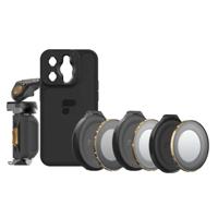 PolarPro LiteChaser iPhone 14 Pro Max - Directors Kit - Hoesje met Grip & Bluetooth Sluiter - VND 3-5 & Mist Filters