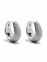 Tom Wood boucles d'oreilles Ice Hoop - Argent