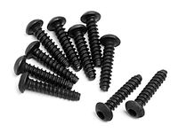 Tp. button head screw m3x14mm (10pcs) - thumbnail