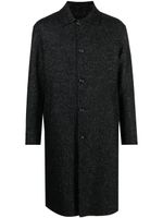 Lardini manteau à simple boutonnage - Noir