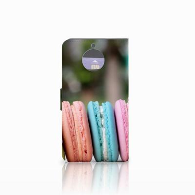 Motorola Moto G5S Plus Book Cover Macarons