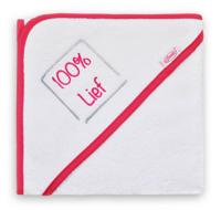 Funnies badcape 100 % lief junior 80 cm katoen