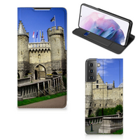 Samsung Galaxy S21 Plus Book Cover Kasteel - thumbnail