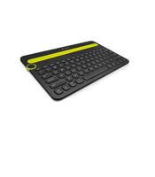 Logitech K480 Keyboard, German Wireless, Black, 920-006350