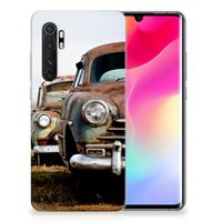 Xiaomi Mi Note 10 Lite Siliconen Hoesje met foto Vintage Auto