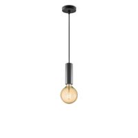 Home sweet home hanglamp Saga zwart Globe g125 - amber