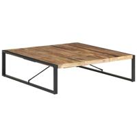vidaXL Salontafel 140x140x40 cm ruw mangohout
