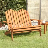 Tuinbank Adirondack 126 cm massief acaciahout - thumbnail