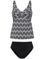 Tankini met matig hoge beenlijn Van Charmline multicolour