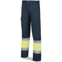 Marca 388-PFY/A52 - hoge zichtbaarheid broek geel blauw 52