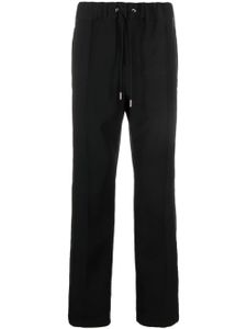 sacai pantalon de jogging à lien de resserrage - Noir