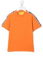 Off-White Kids t-shirt à bande logo - Orange