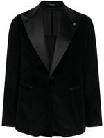 Tagliatore blazer boutonné à revers pointus - Noir - thumbnail