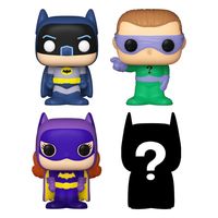 DC Bitty POP! Vinyl Figure 4-Pack Batman Adam West 2,5 cm - thumbnail