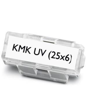 Phoenix Contact 1014106 KMK UV (25X6) Markeringshouder Montagemethode: Kabelbinder Transparant 100 stuk(s)