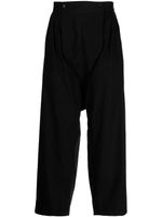 Comme des Garçons Homme Plus pantalon ample à plis - Noir