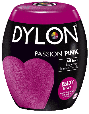 Dylon Wasmachine Textielverf Pods - Passion Pink 350g