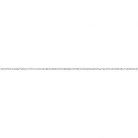 Creotime schakelketting Jasseron 2 m zilver 2 mm ovaal