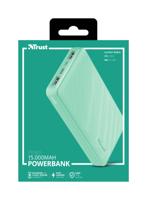 Trust Primo Compact Powerbank 15.000 mAh Powerbank Groen