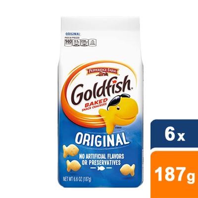 Pepperidge Farm - Goldfish Crackers Original - 6x 187g