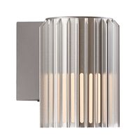 Nordlux Buitenlamp Aludra wand aluminium - thumbnail