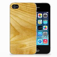 Apple iPhone 4 | 4s Bumper Hoesje Licht Hout