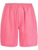 STYLAND elasticated-waistband organic-cotton shorts - Rose