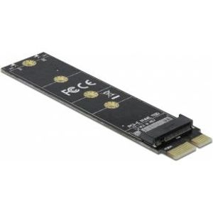 Delock 64105 PCI Express x1 naar M.2 Key M-adapter