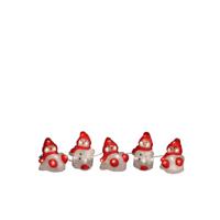 Konstsmide 6253-103 Acryl figuur Energielabel: G (A - G) Sneeuwpoppen Set van 5 stuks Warmwit LED Warm-wit - thumbnail